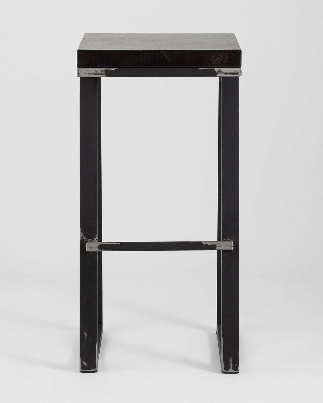 Полубарный стул коричневый с деревянным сиденьем "Терракс" STOOL GROUP  00-3945994 Коричневый  - Вид №2