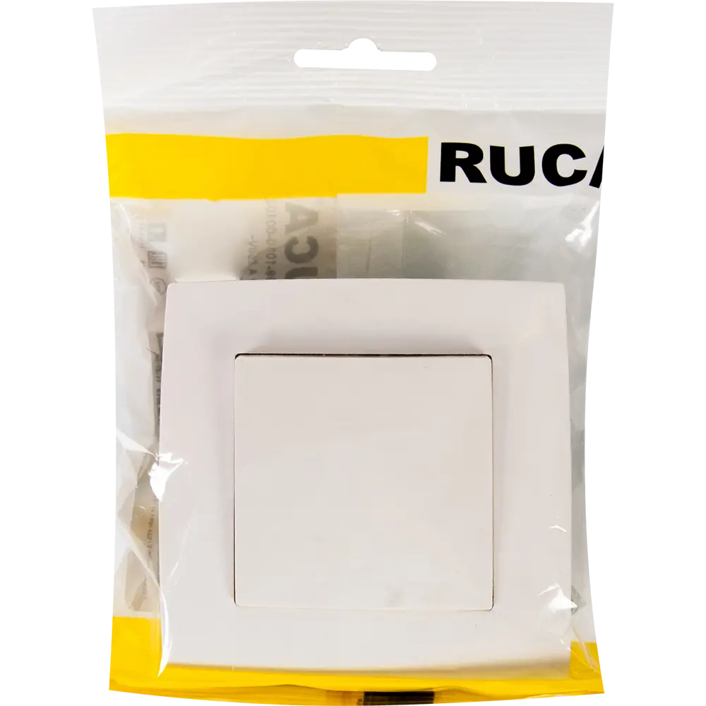 Выключатель встраиваемый Ruca 1 клавиша, цвет белый 82198925 STLM-2022967 Santreyd  - Вид №4