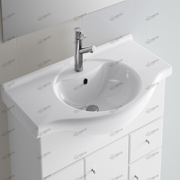 17735 Накладная раковина на столешницу  овальная SALGAR 