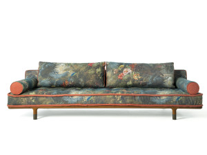 4-местный тканевый садовый диван