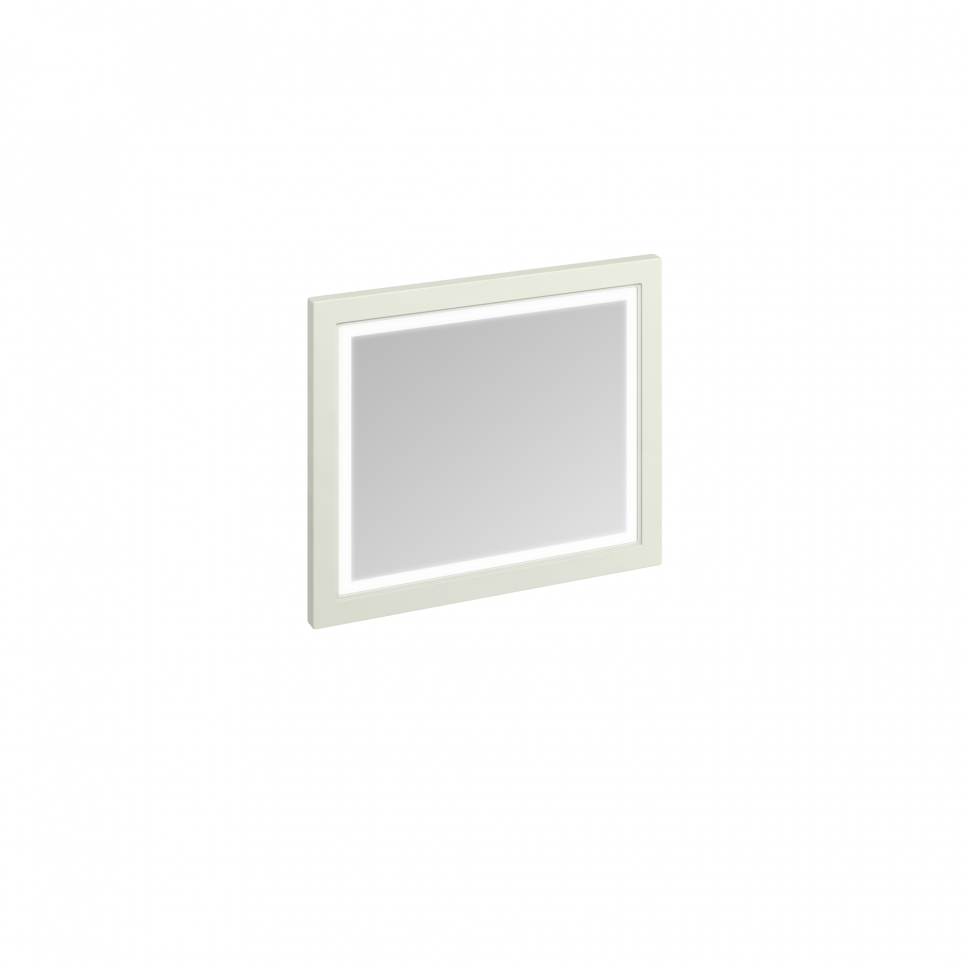 Зеркало в раме 90см с LED подсветкой, цвет Песочный Classic Burlington M9MS 750 x 900 x 40 - Вид №1