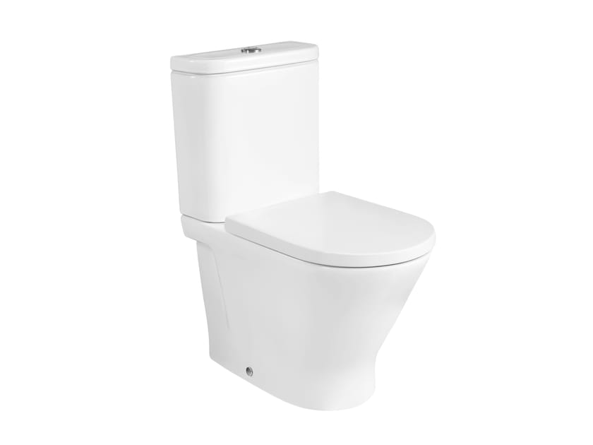 Компактный фарфоровый туалет без бриды Roca The Gap ARCH-00033068