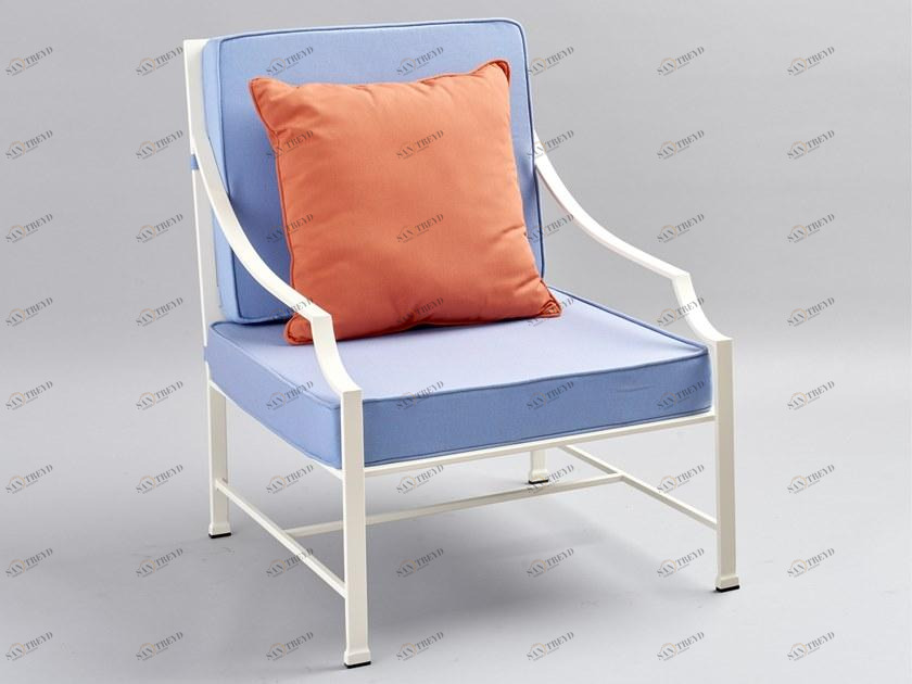 OFFICINACIANI Садовое кресло из кованого железа с подлокотниками Perennial Gf4025ar 