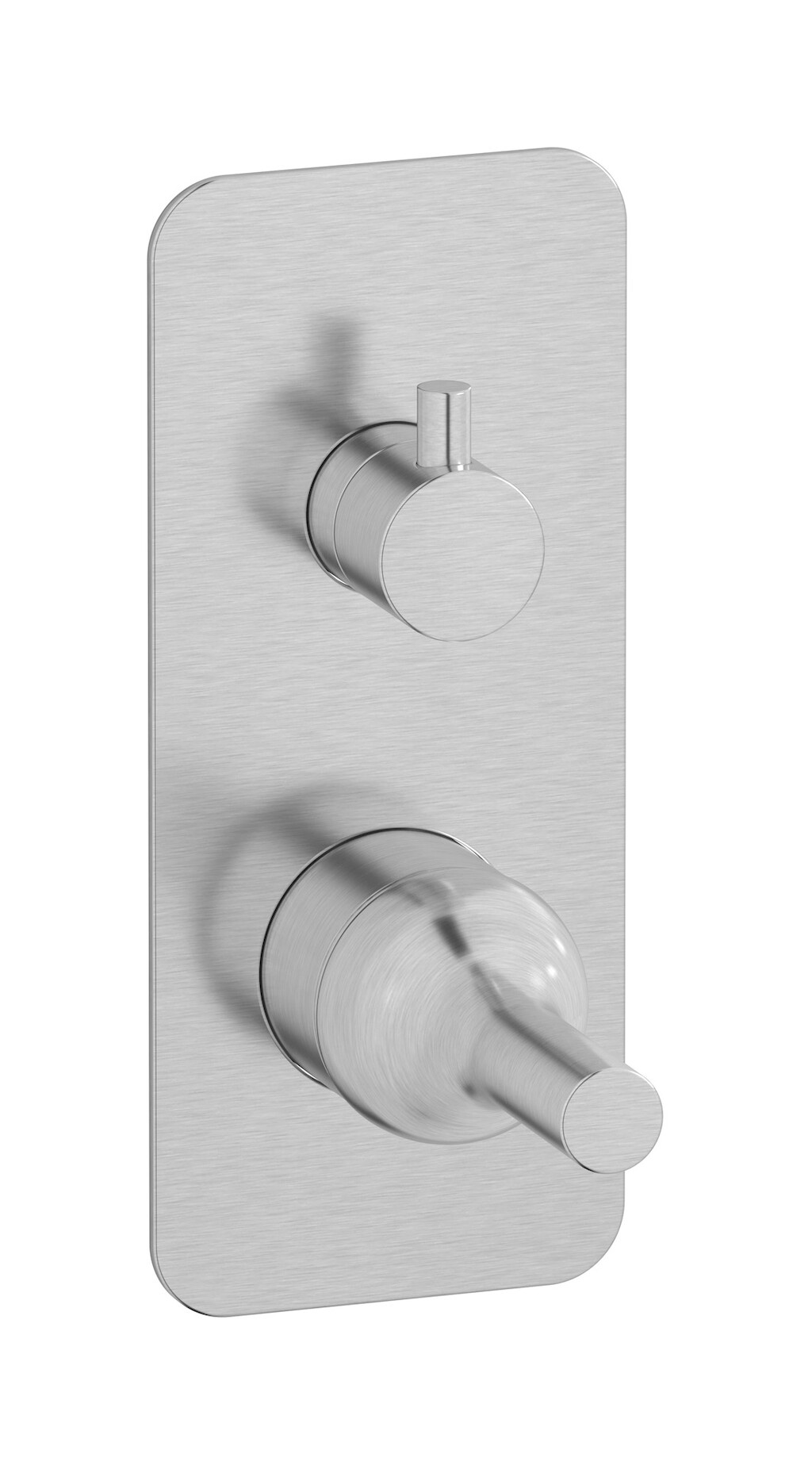 Встроенный смеситель для душа с двухходовым дивертером WE ARE IB bi310ss Brushed Nickel Batlo