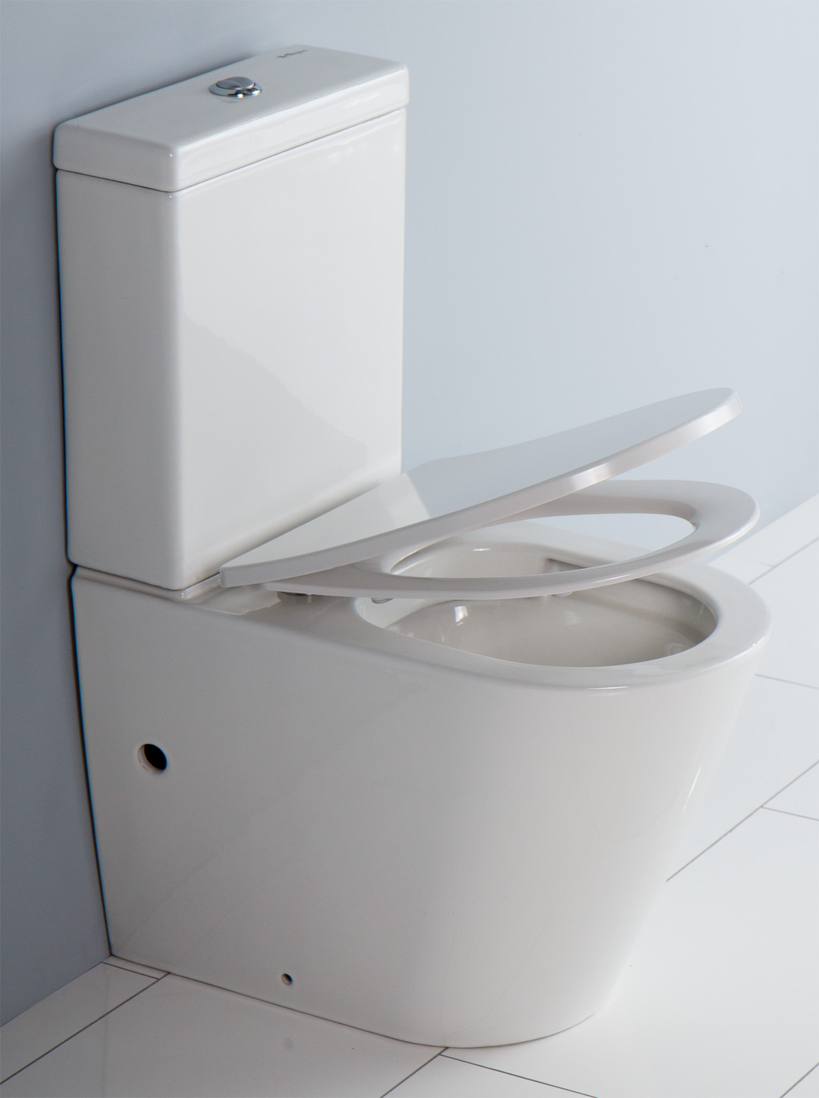 Унитаз-компакт безободковый BelBagno FLAY-R Компакт унитаз с бачком Белый BELBAGNO  Китай  - Вид №4