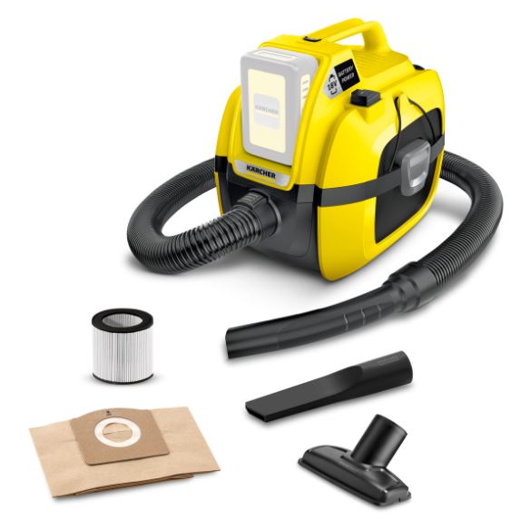 Хозяйственный пылесос аккумуляторный Karcher WD 1 Compact Battery , Без ЗУ, Без АКБ 5322801 STDN-0006087