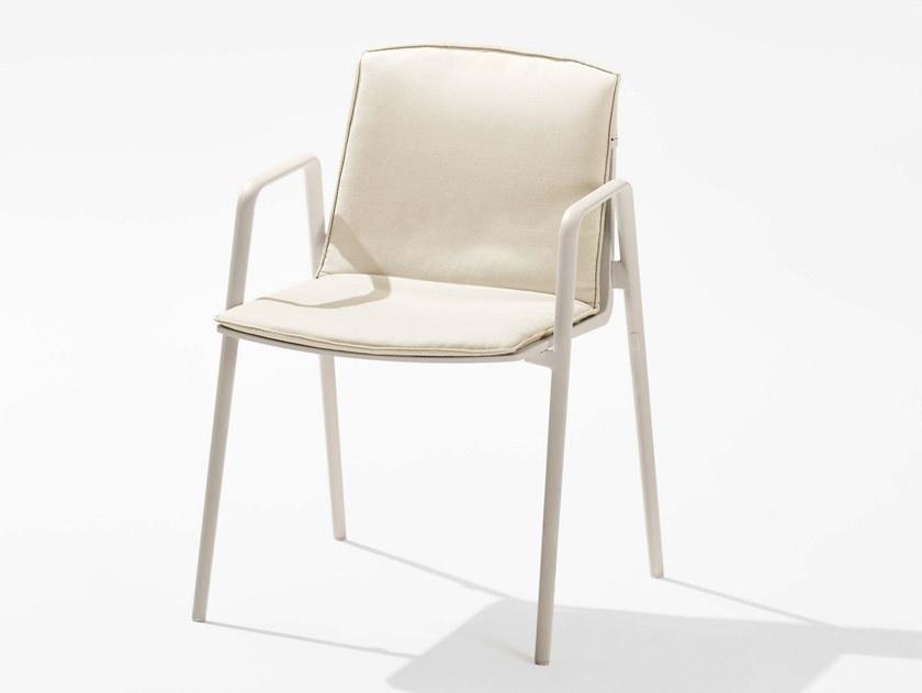 FAST Садовый стул из алюминия с подлокотниками Zebra 401 - Вид №1