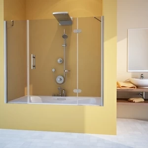 Шторка на ванну 150x150 GV-103 GUTEWETTER LUX PART