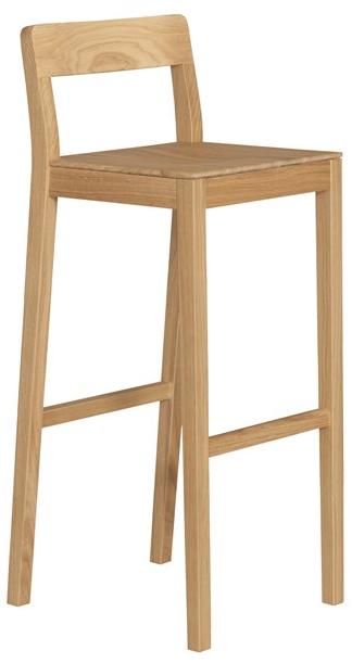 ZEITRAUM Барный стул из массива дерева с подставкой для ног Sit sun-id-1345859 - Вид №8