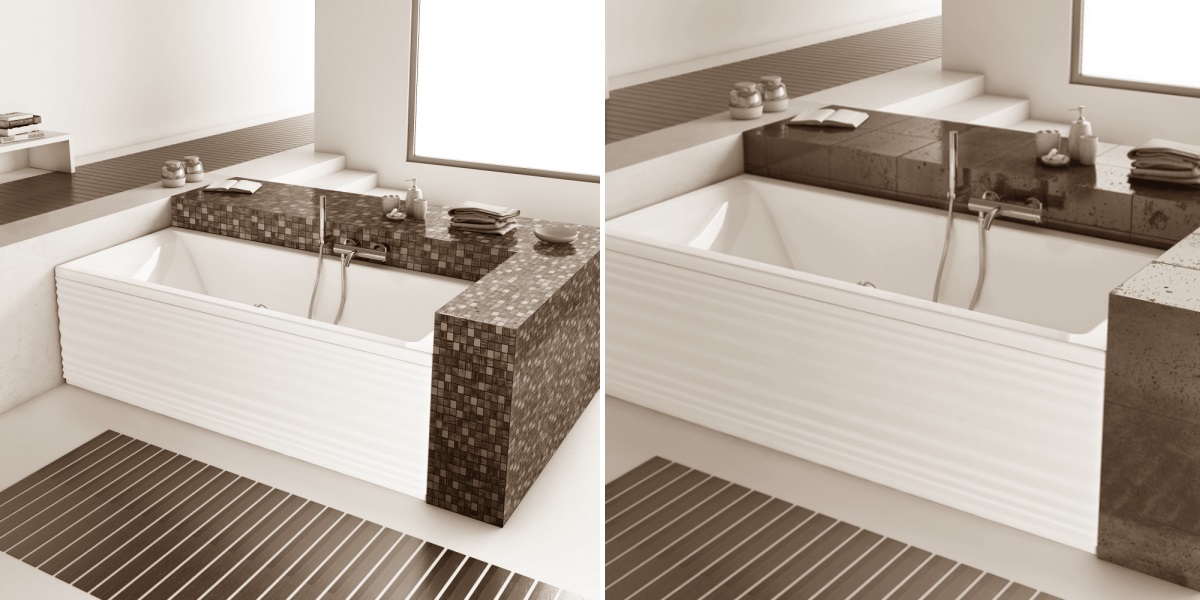 Ванна с наддувом без панелей Moove Blower 170х75 9B50-060 Dx Jacuzzi 9B50060DX - Вид №2