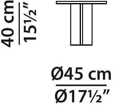 BAXTER Круглый журнальный столик из мрамора sun-id-1377129 - Вид №4