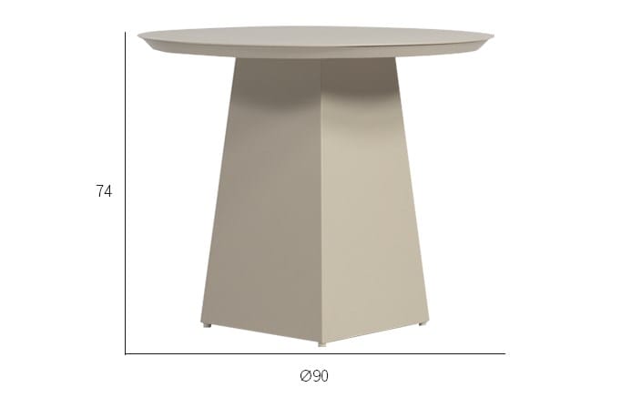 Круглый садовый стол VINEKO Mia ARCH-00059974 - Вид №7