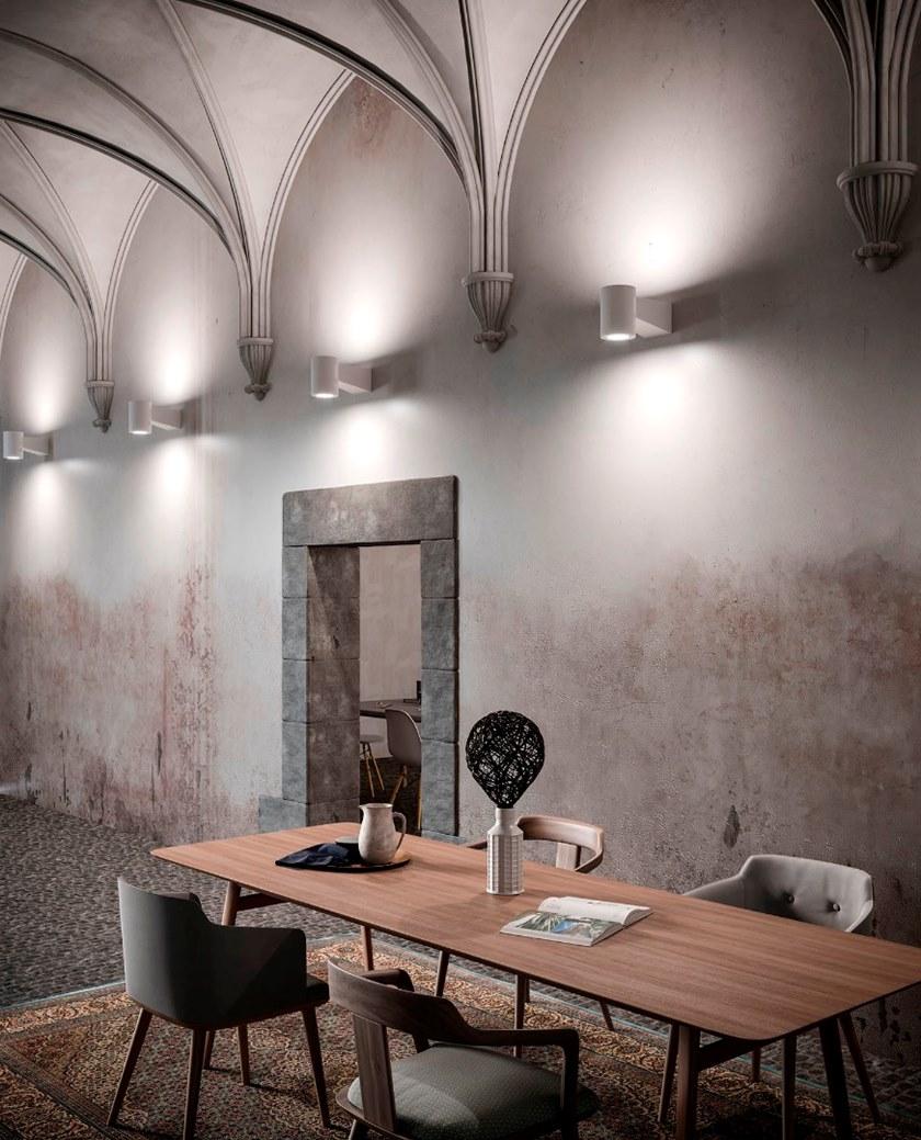 Martinelli Luce Настенный светильник светодиодный алюминиевый с диммером Q8-hp 1296/hp - Вид №1