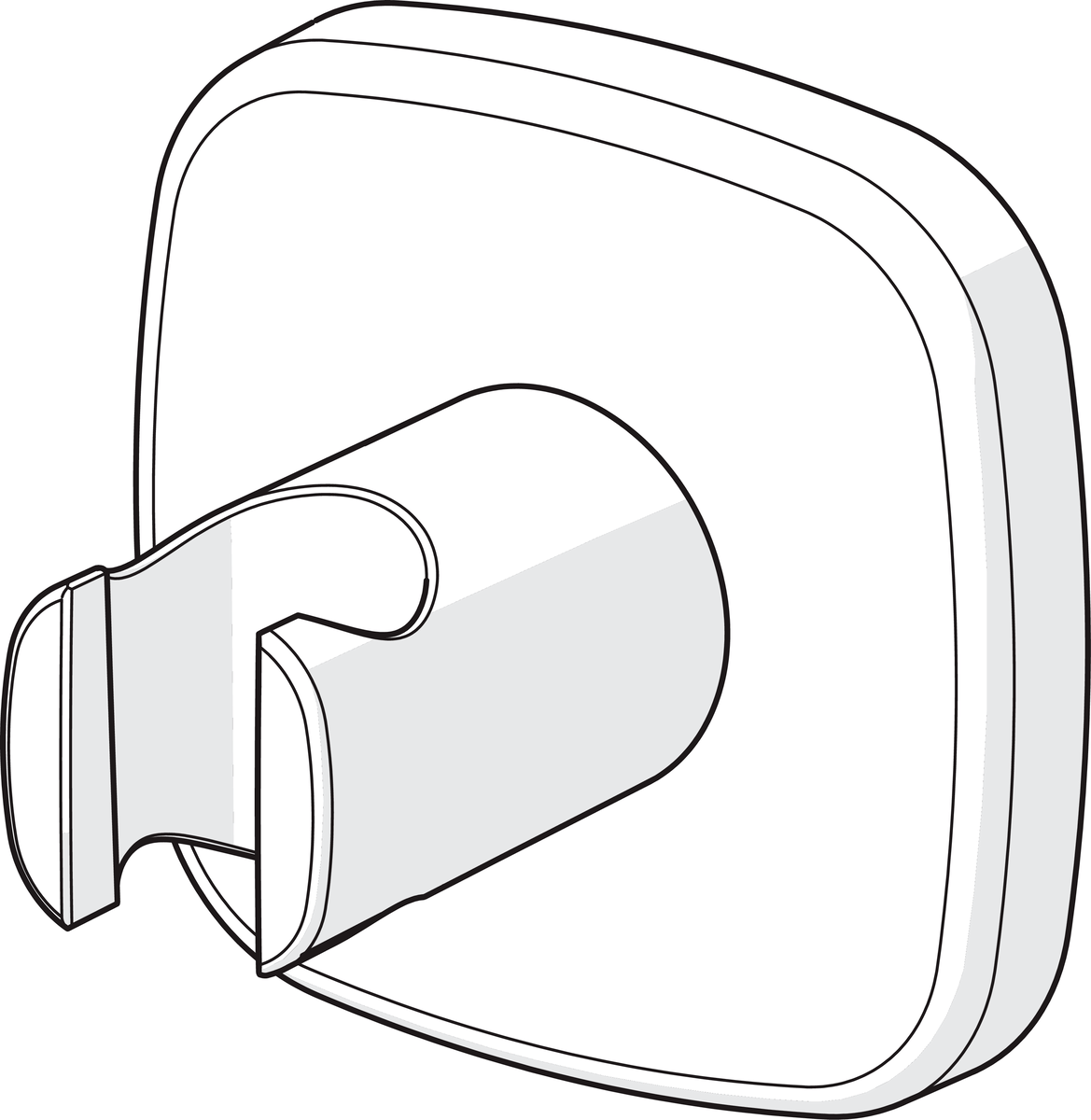 Oras 251300 Держатель ручного душа 251300  Хром  - Вид №2