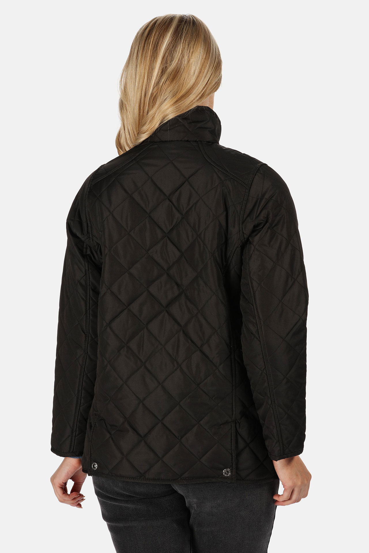 5041902 Куртка РЕГАТТА ПРОФЕШИОНАЛ ТАРАХ утепленная женская черная  Демисезонная одежда размер 12 (44) Спецодежда  - Вид №4