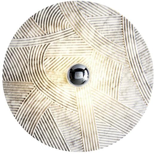 RADAR INTERIOR Бра с прямым светом из каррарского мрамора Solco sun-id-1475458 - Вид №3