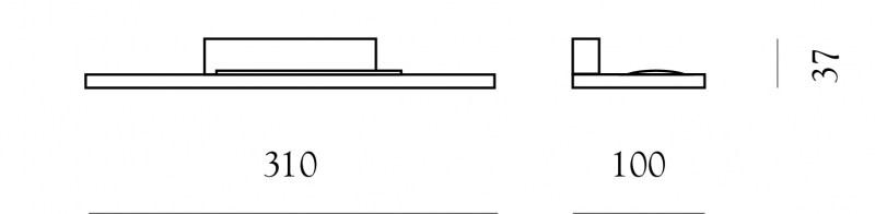 Lucifero's Настенный светильник из алюминия App-liques sun-id-1400087 - Вид №7