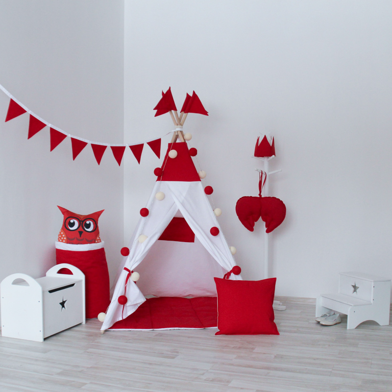 Игровой коврик стеганый Simple Red VAMVIGVAM SIMPLE RED 281597 Красный Santreyd  - Вид №7