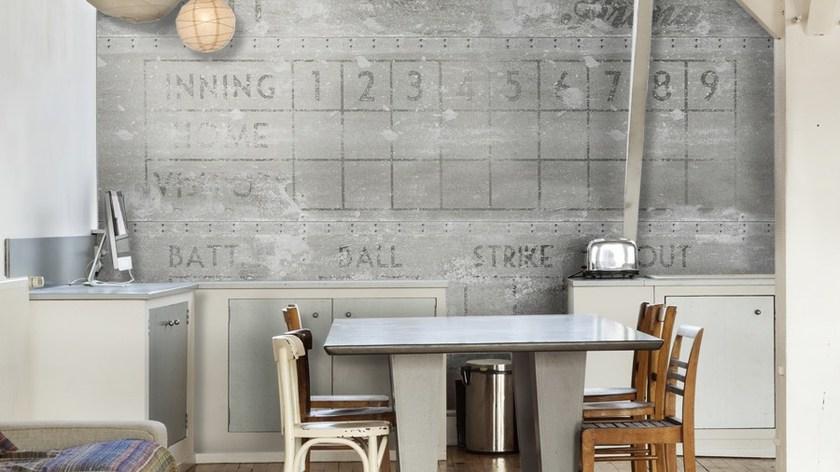 GLAMORA Виниловые обои с эффектом стены Wall script sun-id-1364084 - Вид №1