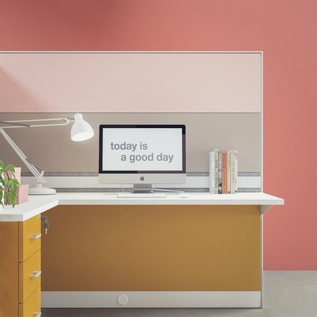 PROF Отдельностоящая модульная офисная перегородка из дерева Openwall sun-id-1512114 - Вид №20