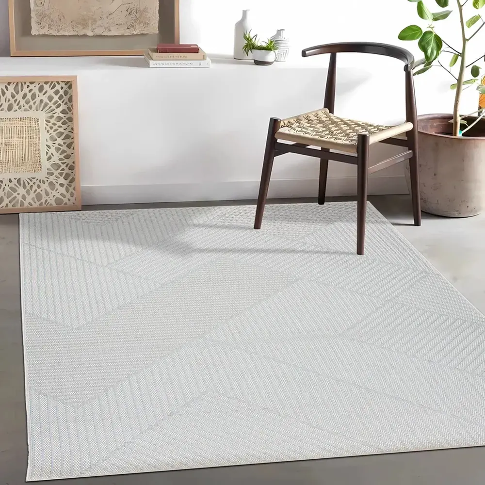 89359448 Циновка Дели 160x230 см полипропилен 84216_53311 цвет бирюзовый STLM-1060663 ROYALTAFT  - Вид №5