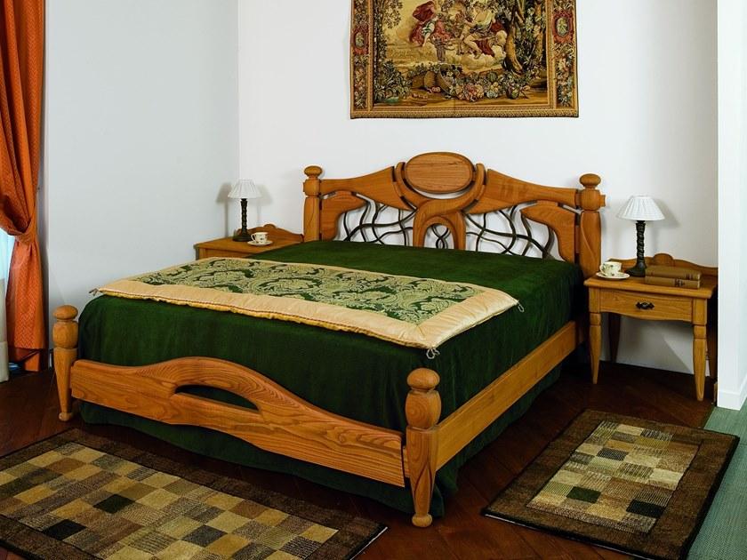 Arnaboldi Interiors Прямоугольная лакированная прикроватная тумбочка из каштана в современном стиле с ящиками Rota sun-id-1403919 - Вид №1