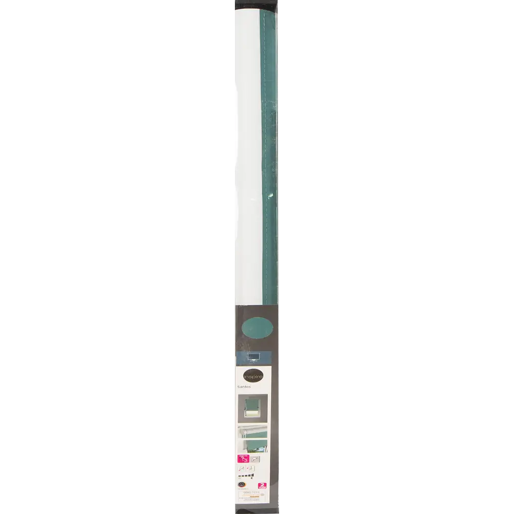 Штора рулонная блэкаут Inspire Santos 60x160 см бирюзовая Celadon 2 82688269 STLM-2107663 - Вид №8