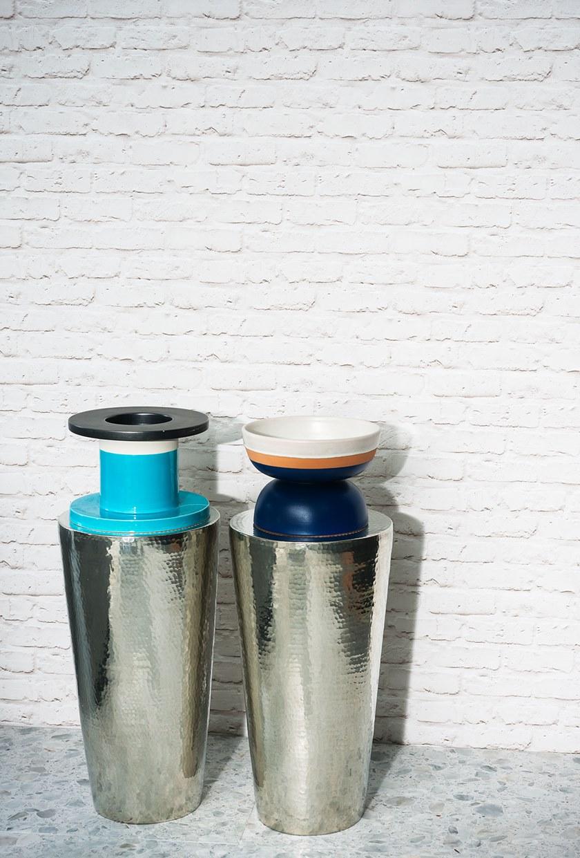 BAXTER Круглый журнальный столик из металла Cairo sun-id-1371727 - Вид №5