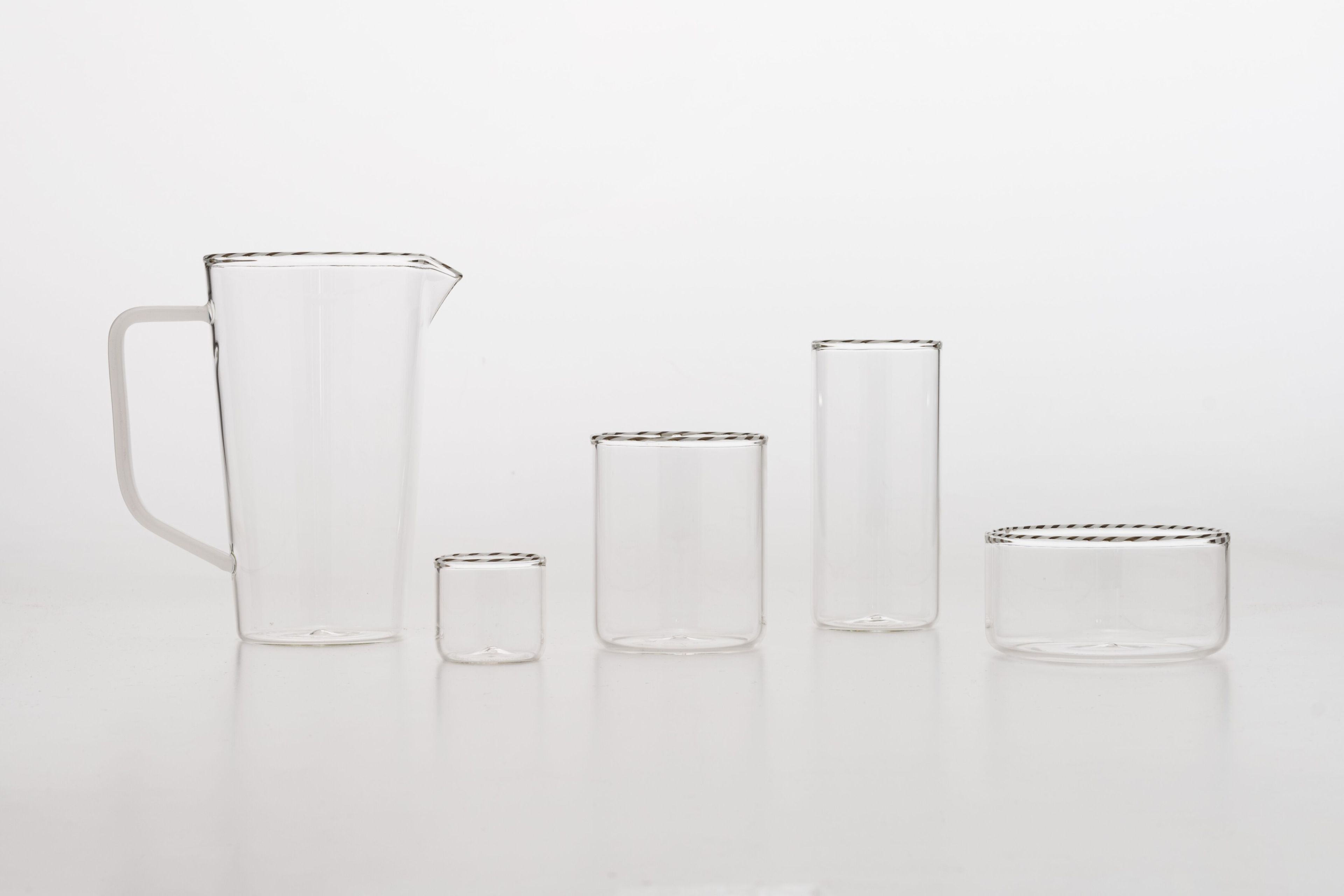 Чашка из боросиликатного стекла Zafferano плетение ARCH-00055857 - Вид №9