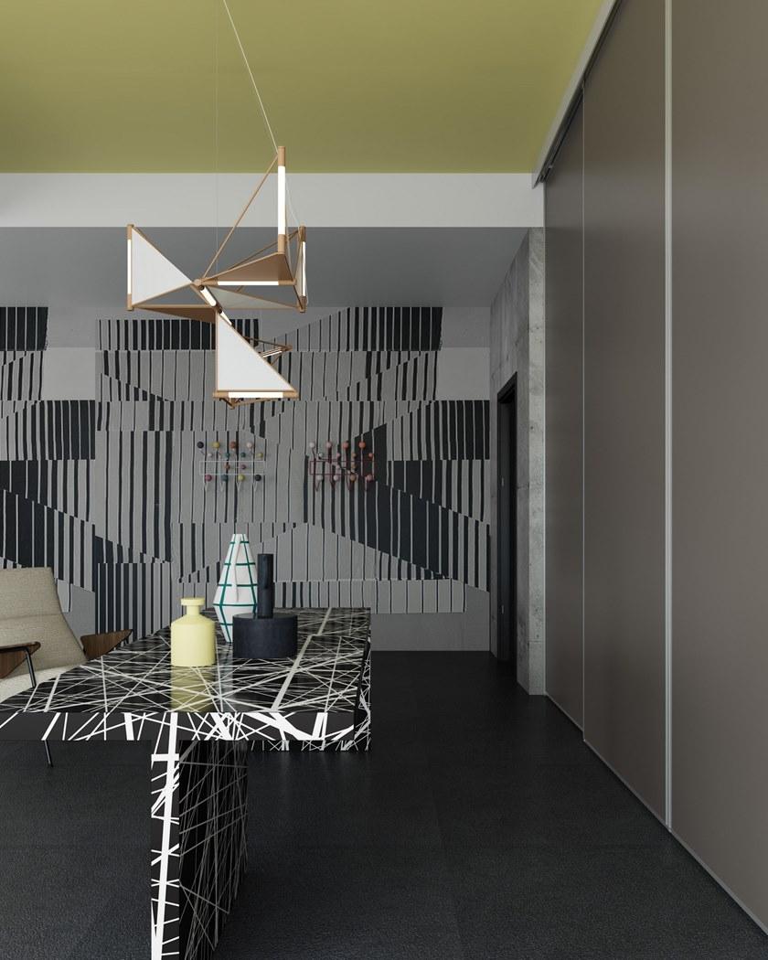 De Rosso Шкаф на заказ с hpl и алюминиевыми раздвижными дверями Aliante system sun-id-1499520 - Вид №14