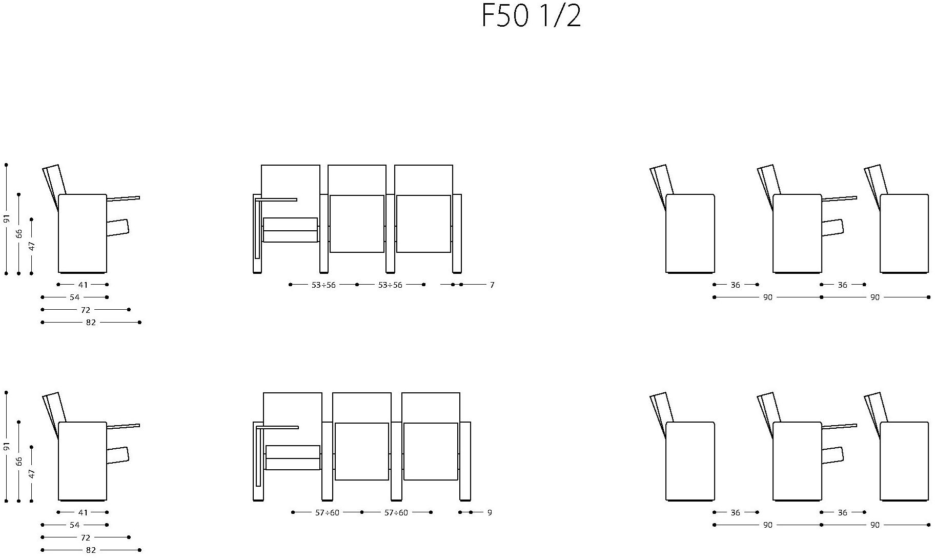 LAMM Сиденье для аудитории с регулируемой спинкой sun-id-1504775 - Вид №12