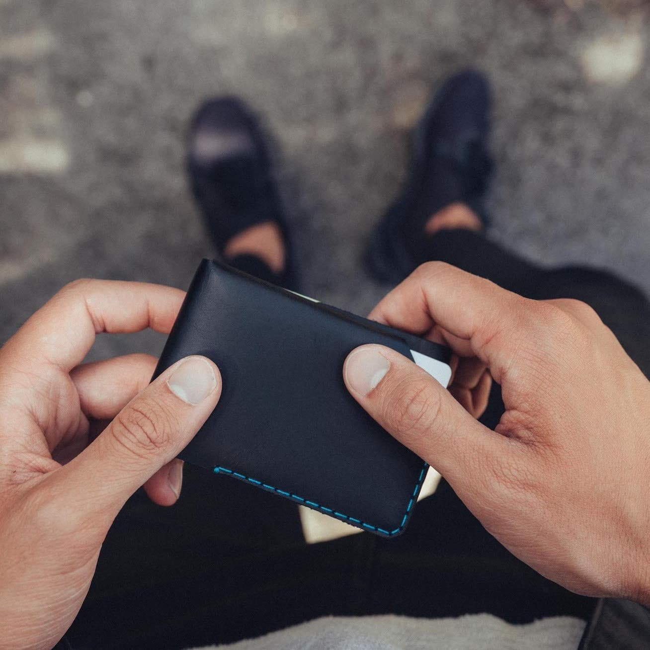 W102WHIS Карточный кошелек - виски Wingback  - Вид №3