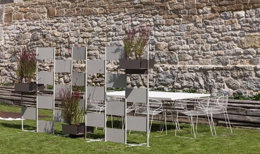 iSimar Садовая перегородка из оцинкованной стали Esther & tonin Isi 7211 / isi 7212 / isi 7213  - Вид №4