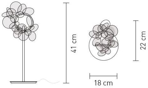 Slamp Настольная лампа Mille bolle sun-id-1402266 - Вид №4