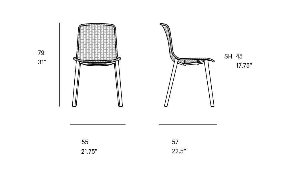 Веревочный садовый стул EXPORMIM Lapala ARCH-00107716 - Вид №5