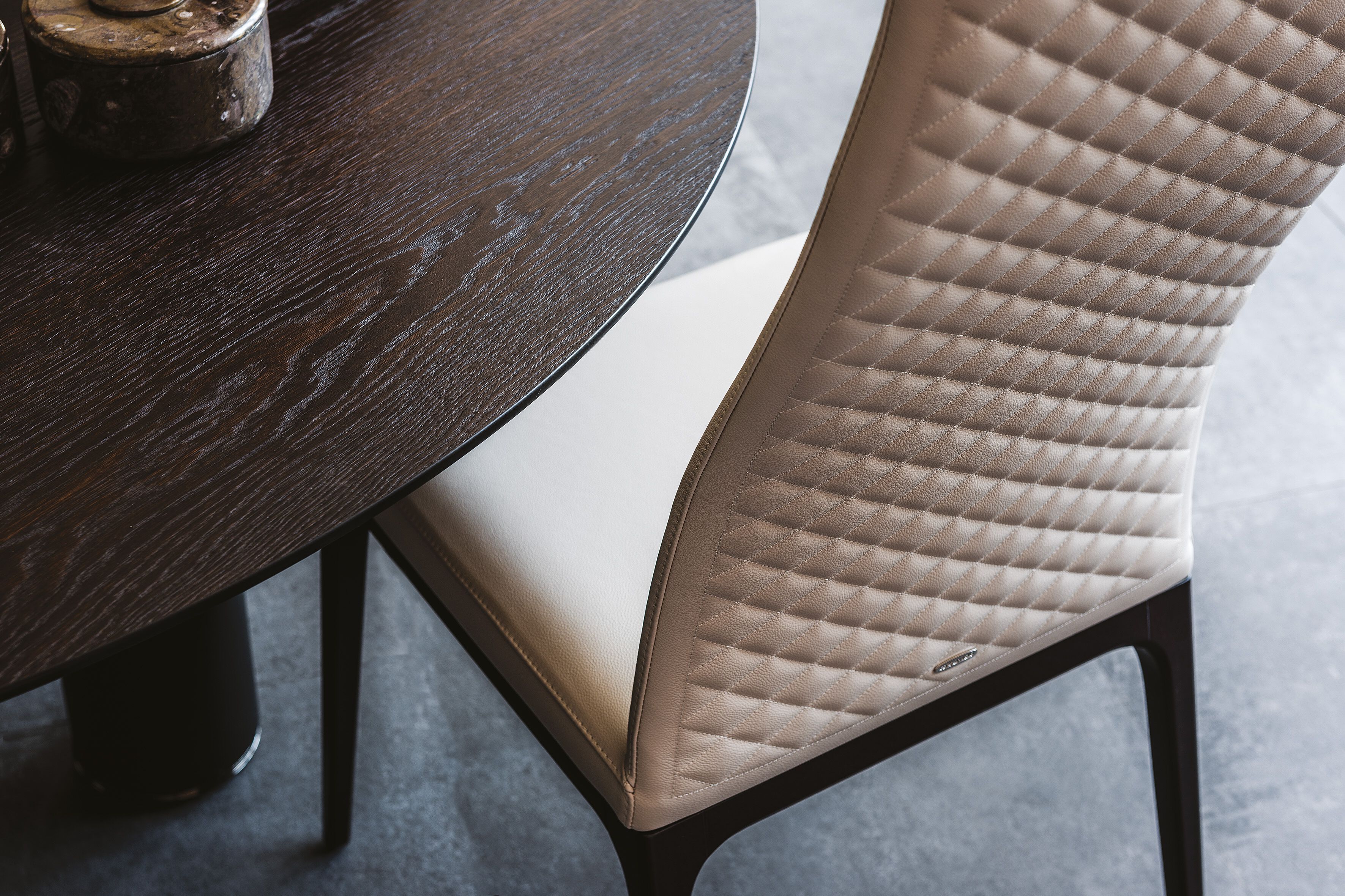 Кожаный мягкий стул Cattelan italia Аркадия ARCH-00050988 - Вид №4