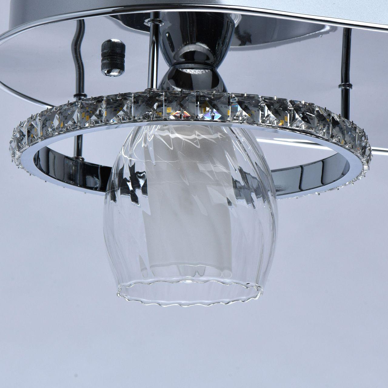 Потолочная люстра De Markt City Мадлен 424011403 DE MARKT МАДЛЕН 328379 Хром;прозрачный  - Вид №3