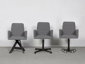 Wissmann raumobjekte Стул из ткани с подлокотниками  620