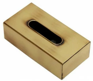 Контейнер для салфеток MIGLIORE Complementi ML.COM.BR-50.111 - бронза