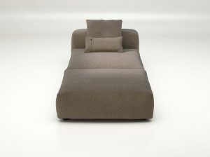 Мягкий шезлонг