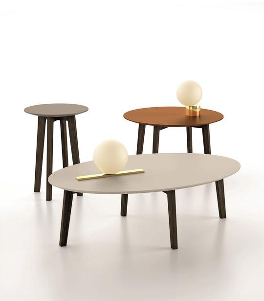 Dall'Agnese Овальный лакированный журнальный столик Zoe sun-id-1386861 - Вид №1