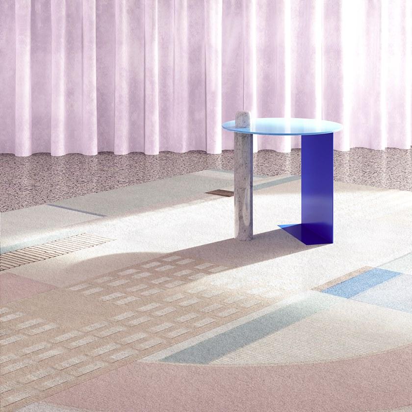 Tapis Rouge Ковер ручной работы из шерсти и шелка Abstraction Tr1758 - Вид №1