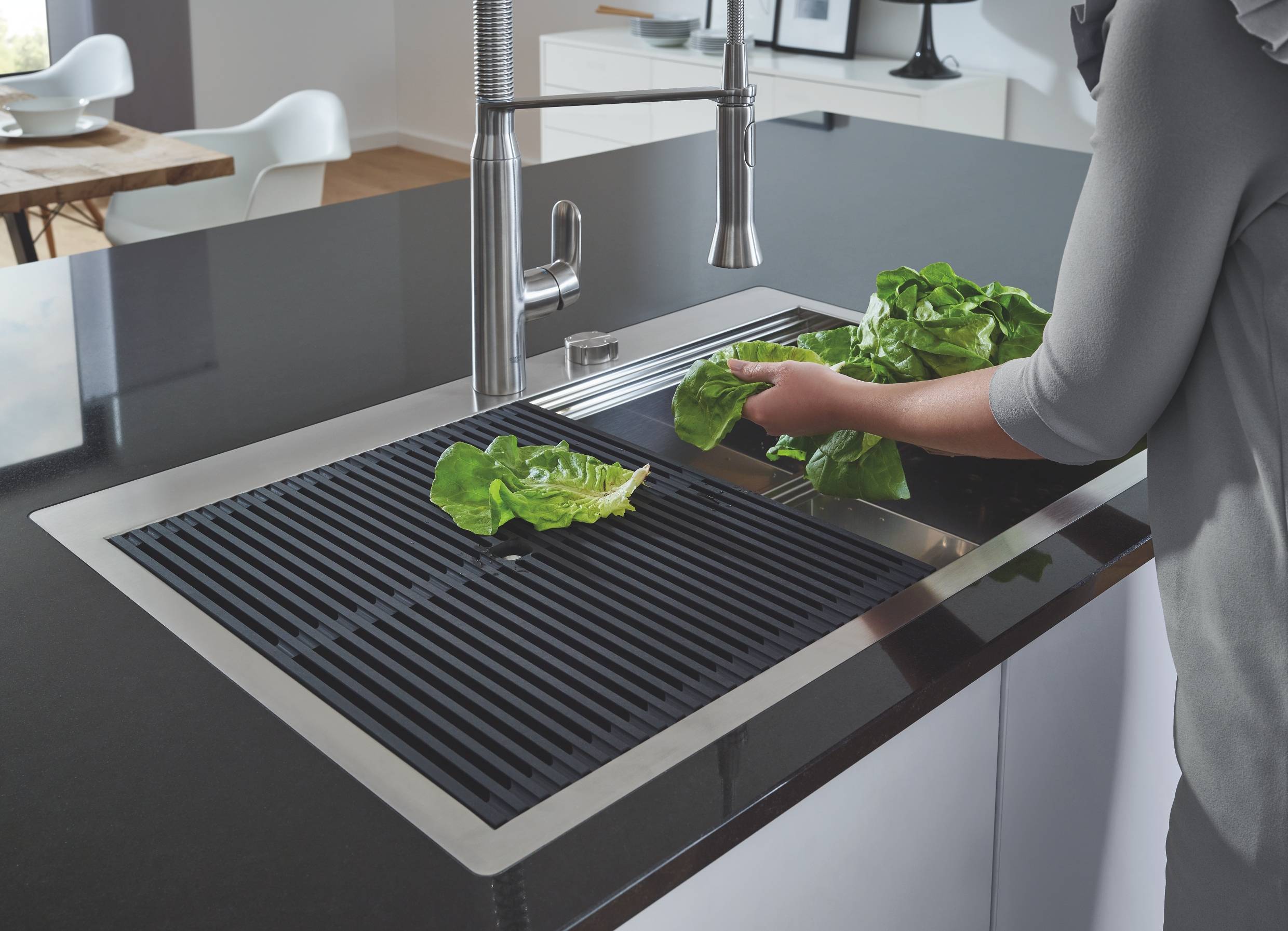 31581SD0 Мойка кухонная овальная Grohe Spare Parts - Вид №5