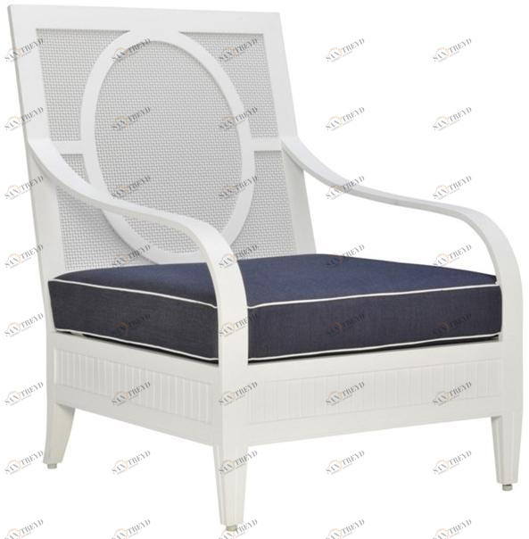 JANUS et Cie Кресло из алюминия с порошковым покрытием и подлокотниками Savannah sun-id-1365669