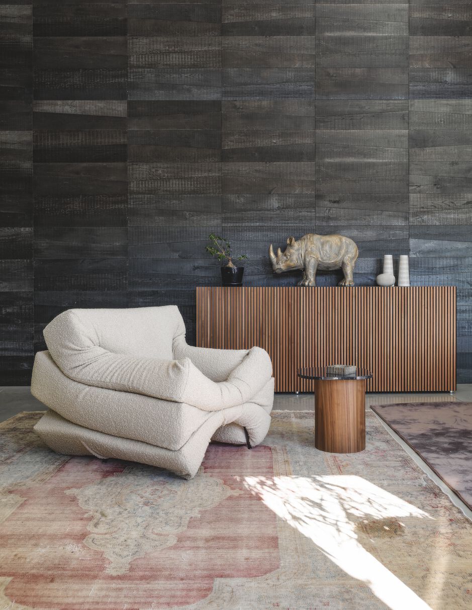 Тканевое кресло с подлокотниками Casamania & Horm Mass Pressure ARCH-00083187 - Вид №8