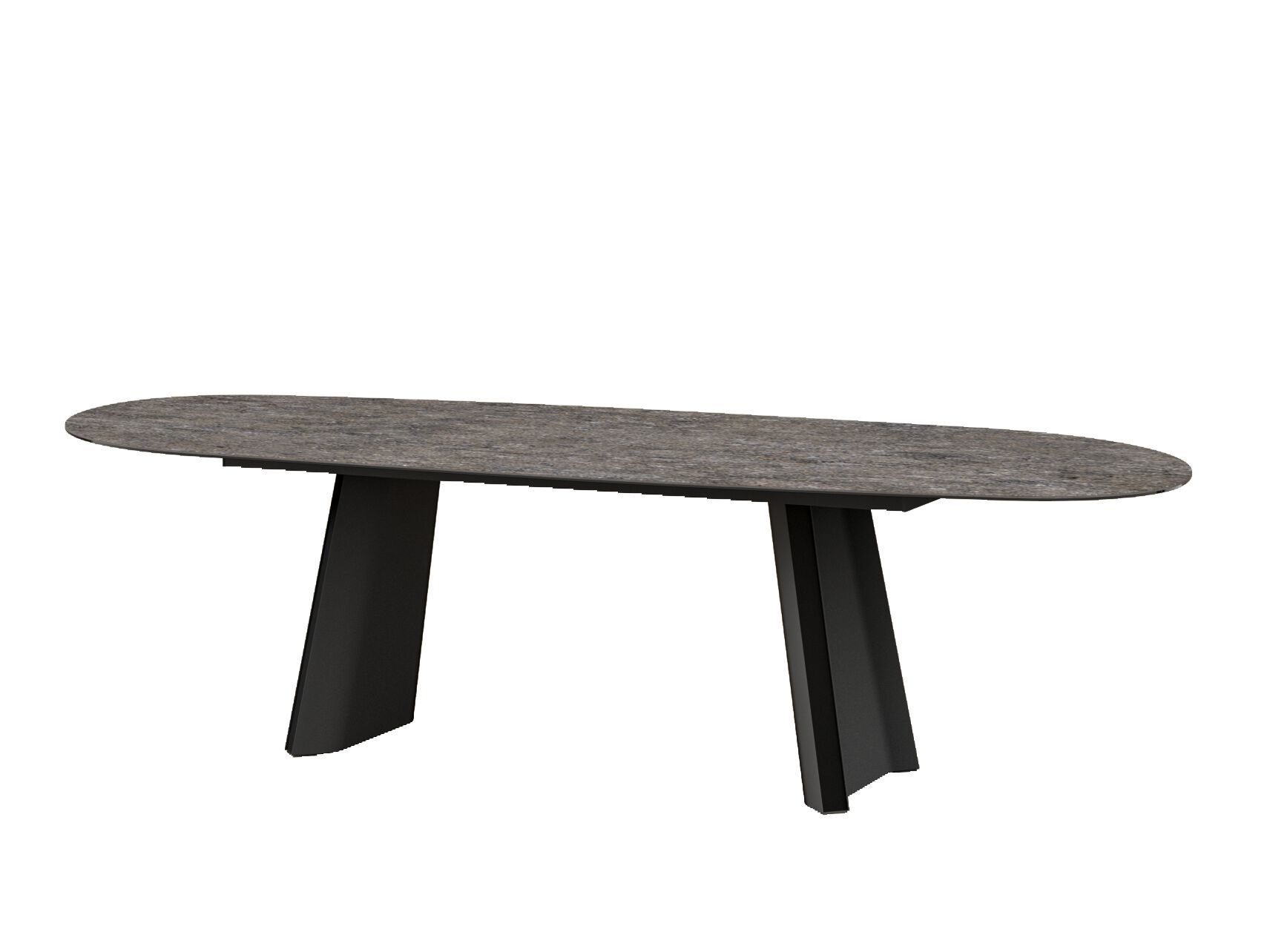 Технический керамический овальный стол MOBLIBERICA Tul ARCH-00031758
