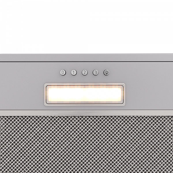 9280821 Вытяжка полновстраиваемая ELIKOR Cube Basic 60П-500-К3Д серебристый STDN-0096846 - Вид №2