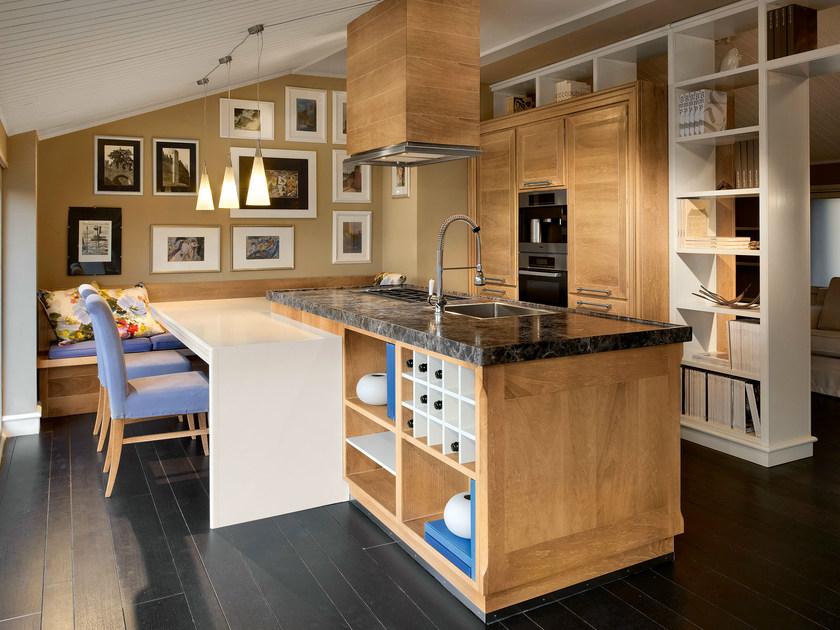 L'Ottocento Кухня из орехового дерева с островом Evita sun-id-1432670 - Вид №2