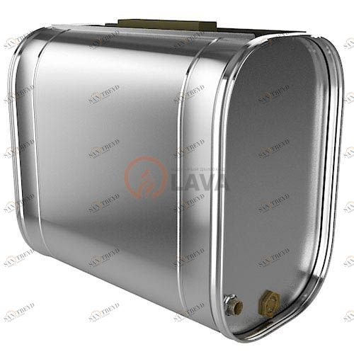 Бак навесной LAVA 60 л. (0,5 мм AISI 439) горизонтальный с ТЭН 2706