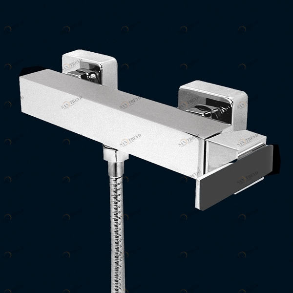 Однорычажный смеситель для душа 50.015C MAIER KROMATIC KUADRAT 50015C